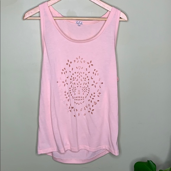 3/$25 Aritzia Talula Skull Cut out tank
